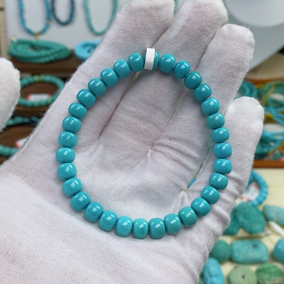 未镶嵌绿松石手串