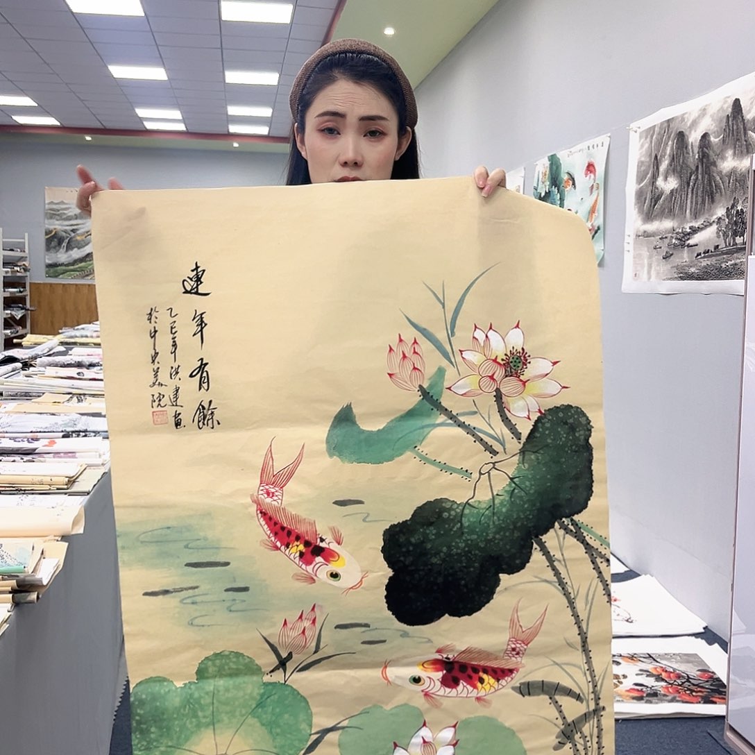 国画国画纯手绘作品