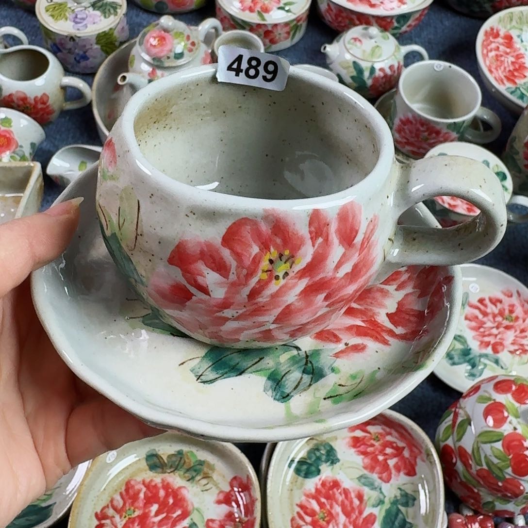 盘、***夏景德镇高温陶瓷8888