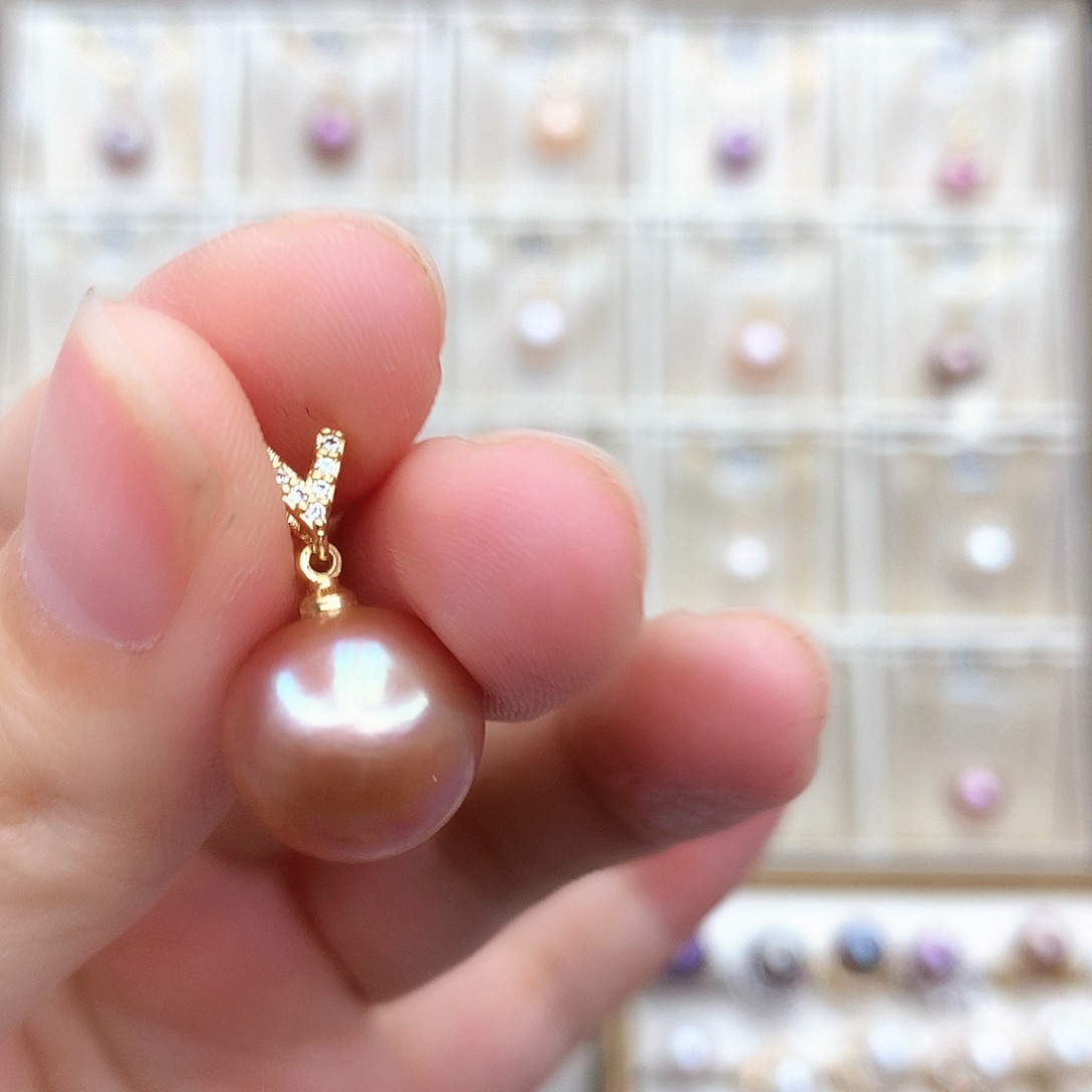 淡水珍珠颈饰合金