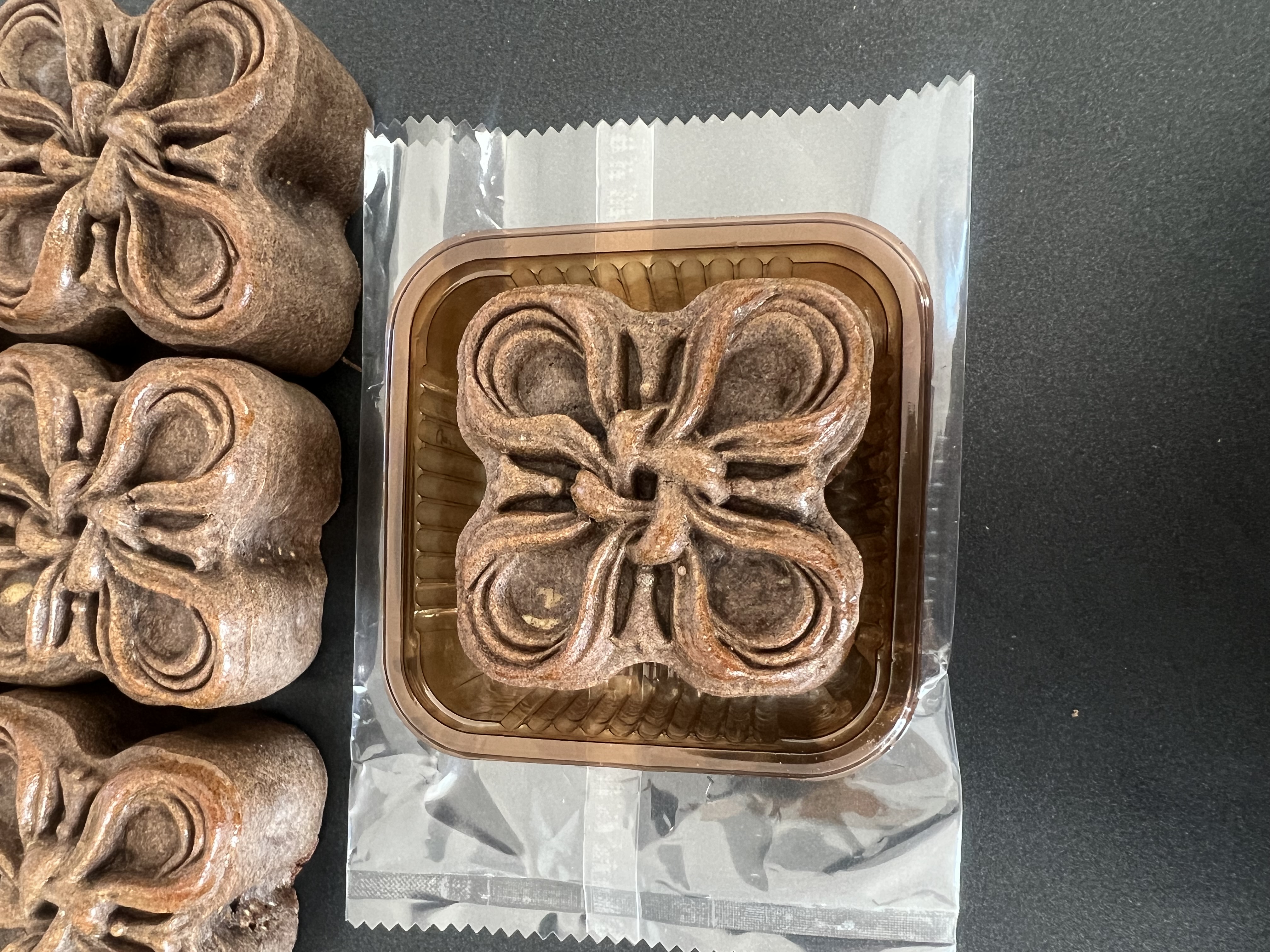 荞麦0蔗糖月饼1块