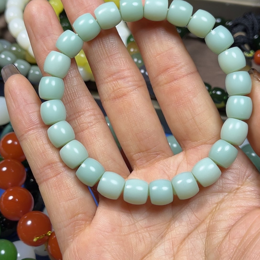 和田玉手串未镶嵌