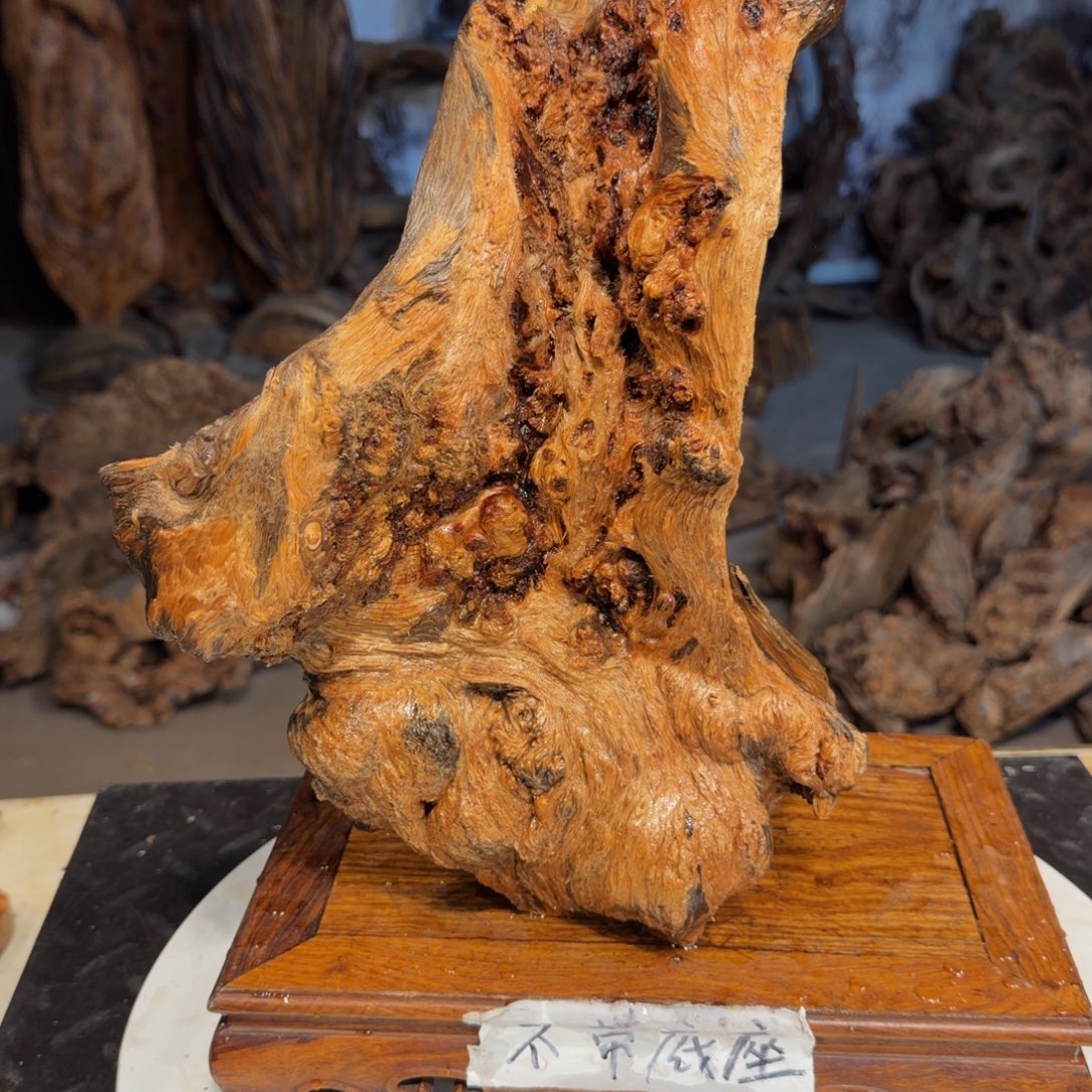 一***东木三丰琥珀木 天然摆件77