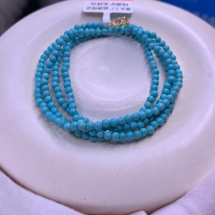 绿松石配饰未镶嵌慕*