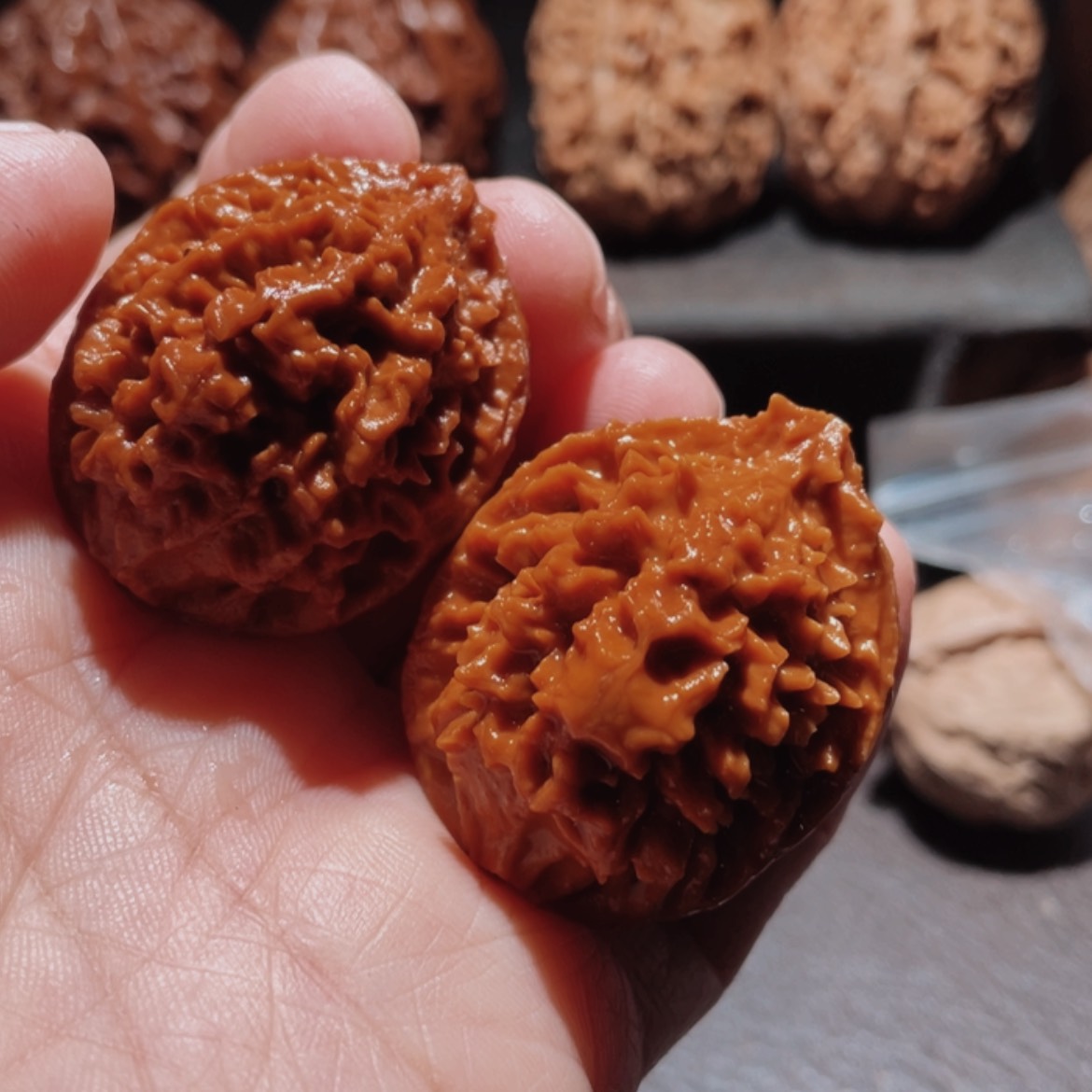 【闪购商品】文玩核桃把件东北秋子8
