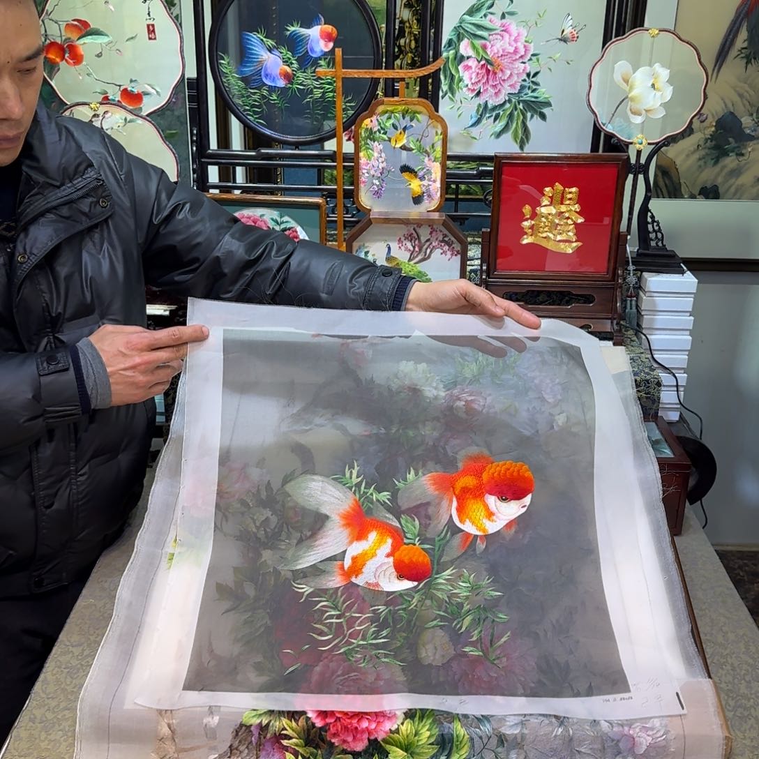 刺绣刺绣工艺精湛