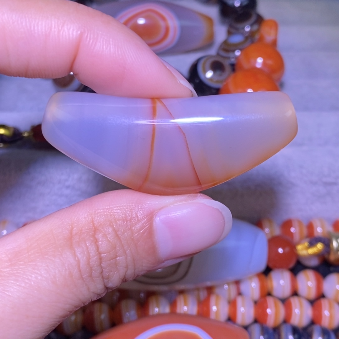 玛瑙/玉髓未镶嵌颈饰