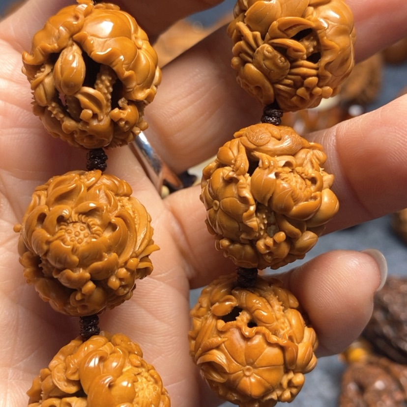 【闪购商品】手串/手链核桃孙*宝橄榄雕刻