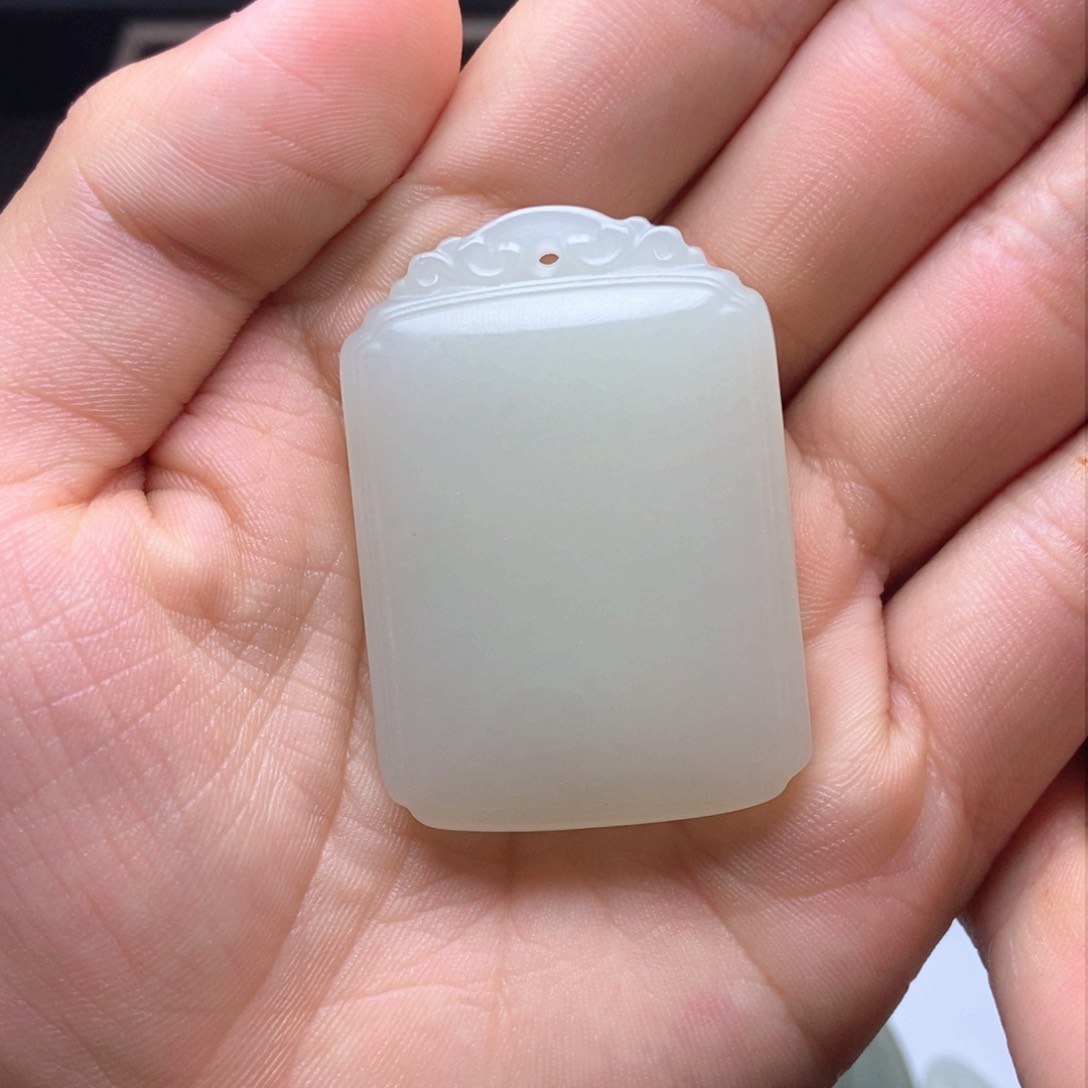 和田玉挂件未镶嵌夕*