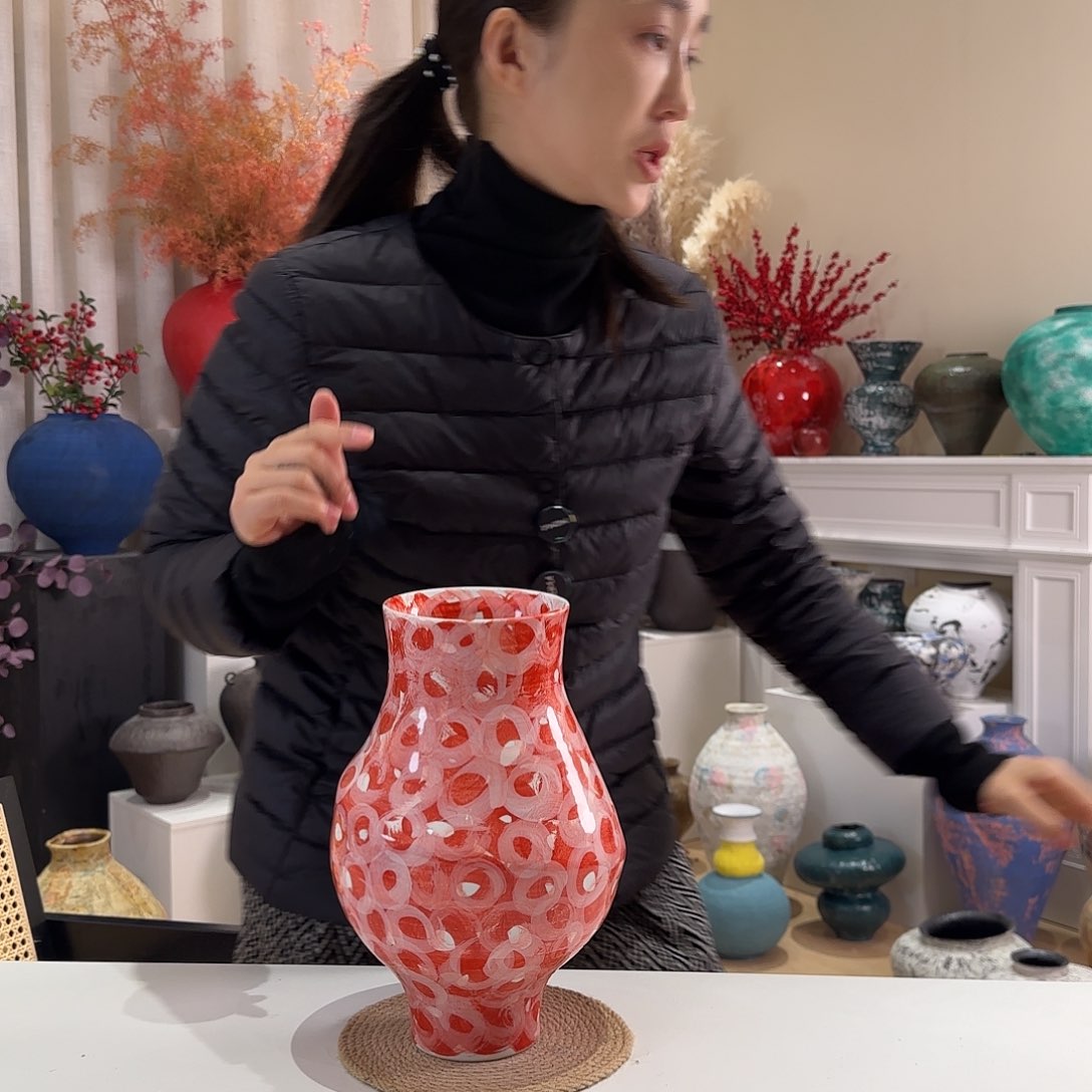 摆件景德镇陶瓷闪拍98