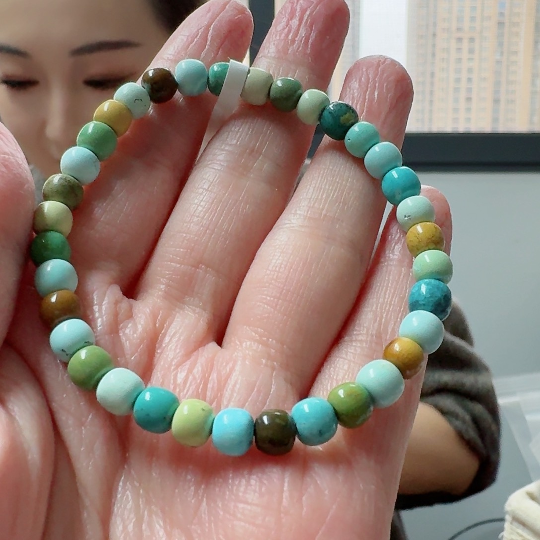 绿松石珠宝奇石未镶嵌