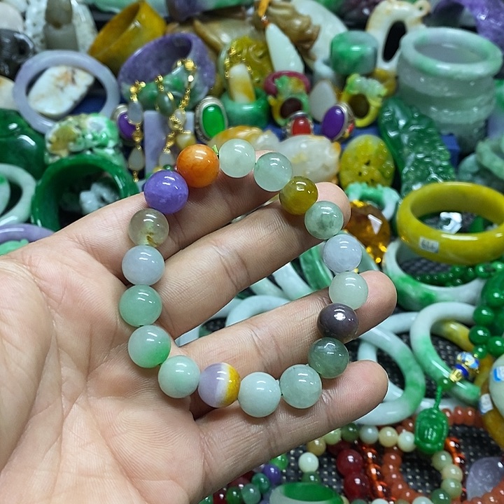 颈饰未镶嵌翡翠缅甸翡翠首饰配饰