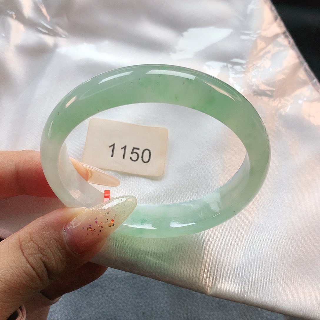 未镶嵌手镯翡翠55贵妃1150