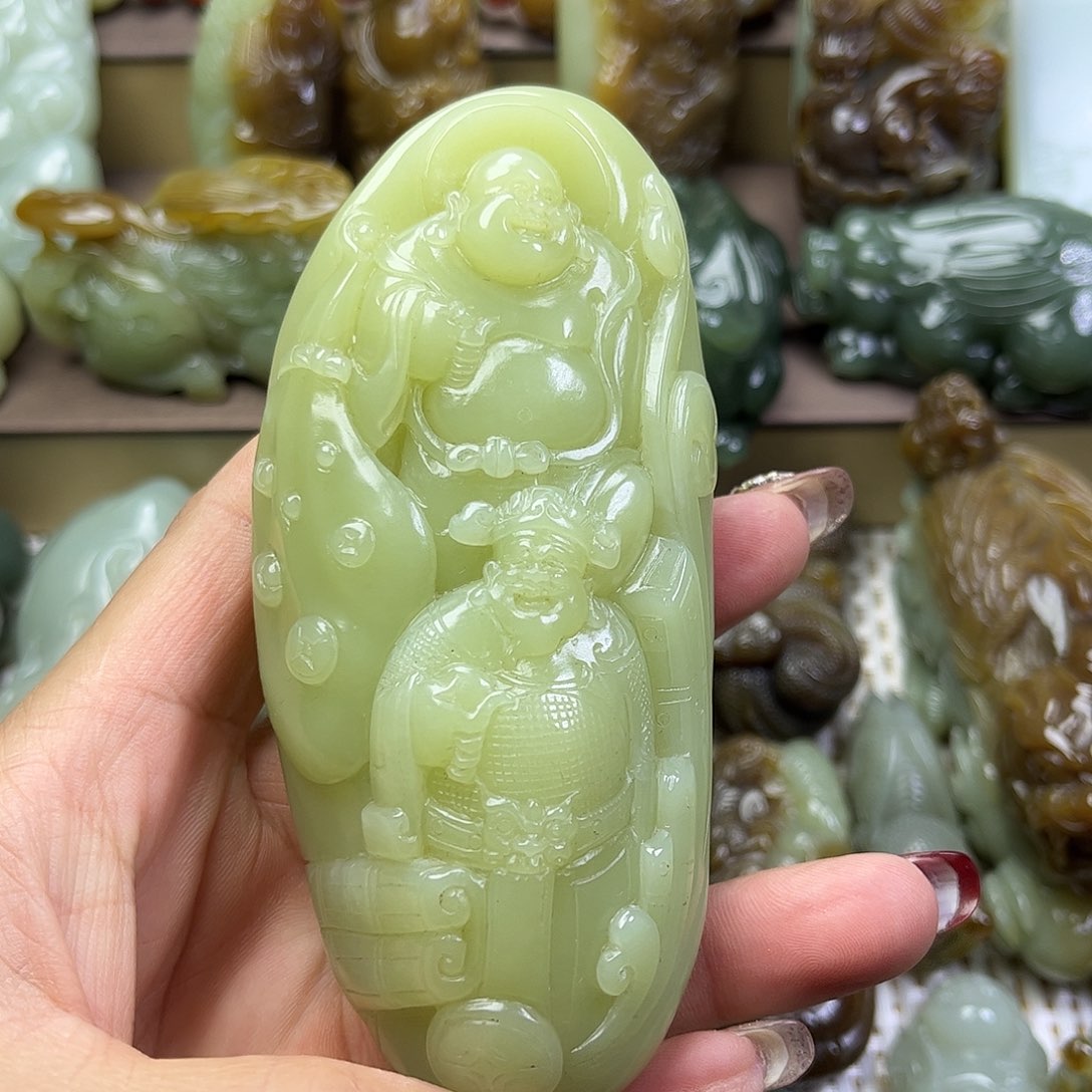 和田玉挂件未镶嵌