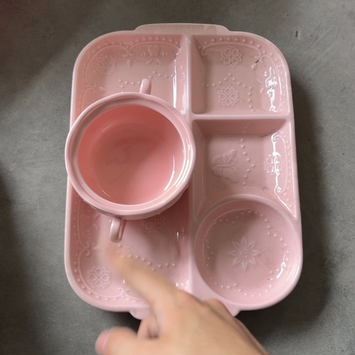 碟两件套微瑕介意勿拍……