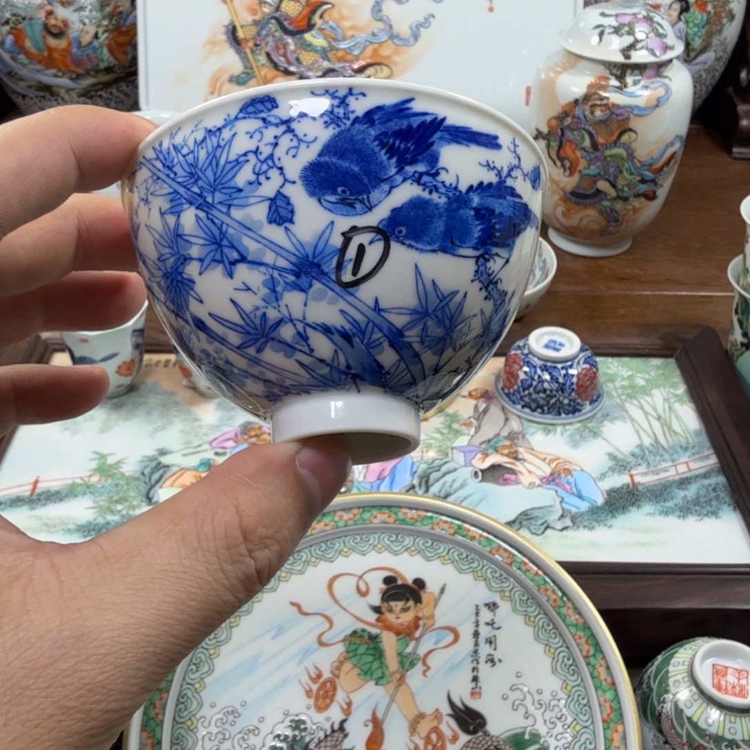 全手工全手绘陶瓷