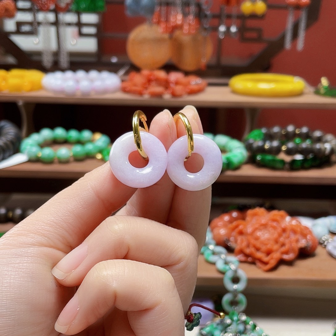 ****翡翠未镶嵌手链饰品