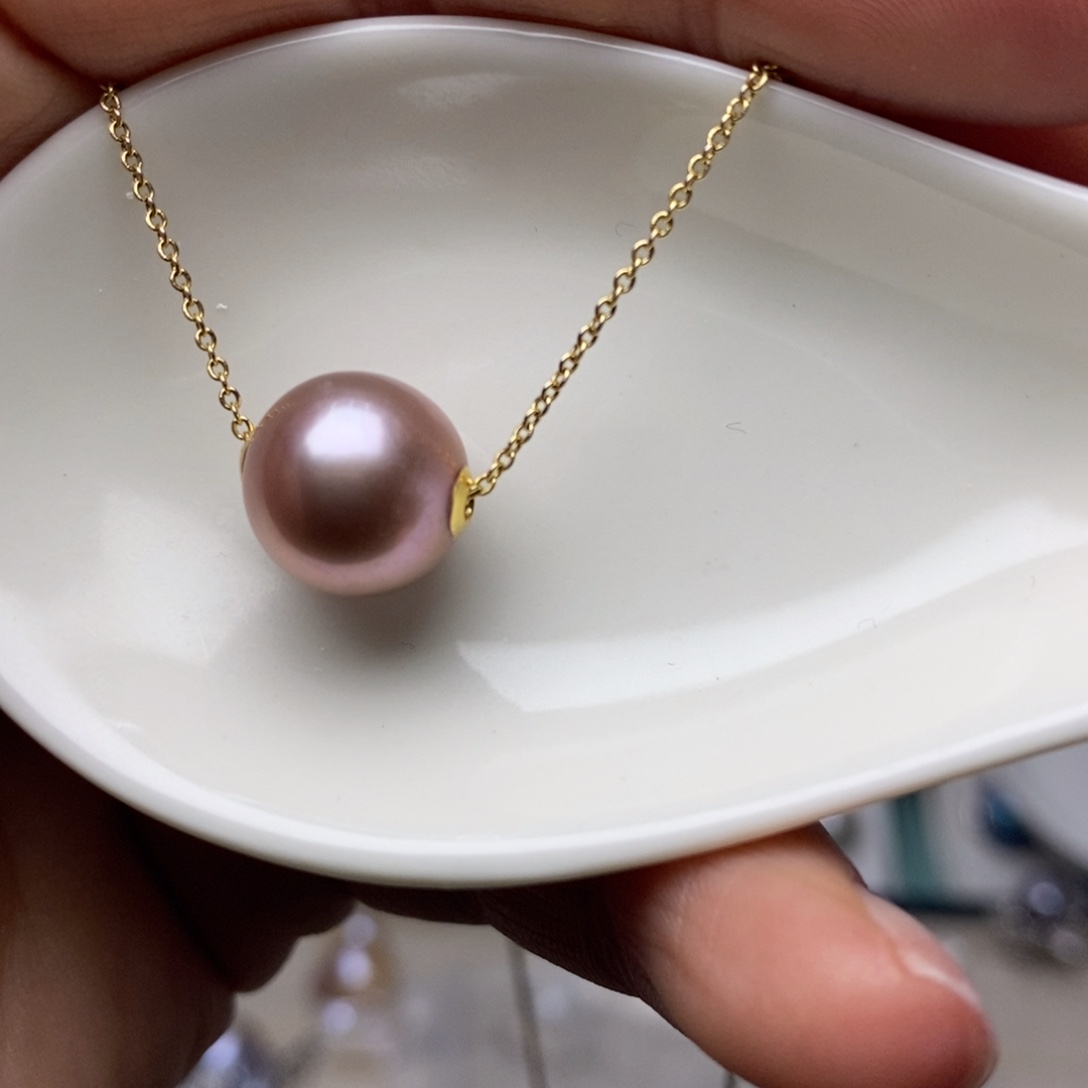 淡水珍珠其它18K金镶嵌