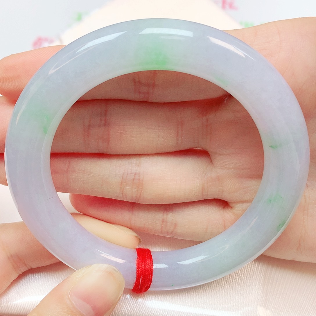 翡翠手镯未镶嵌翡翠手镯55圆