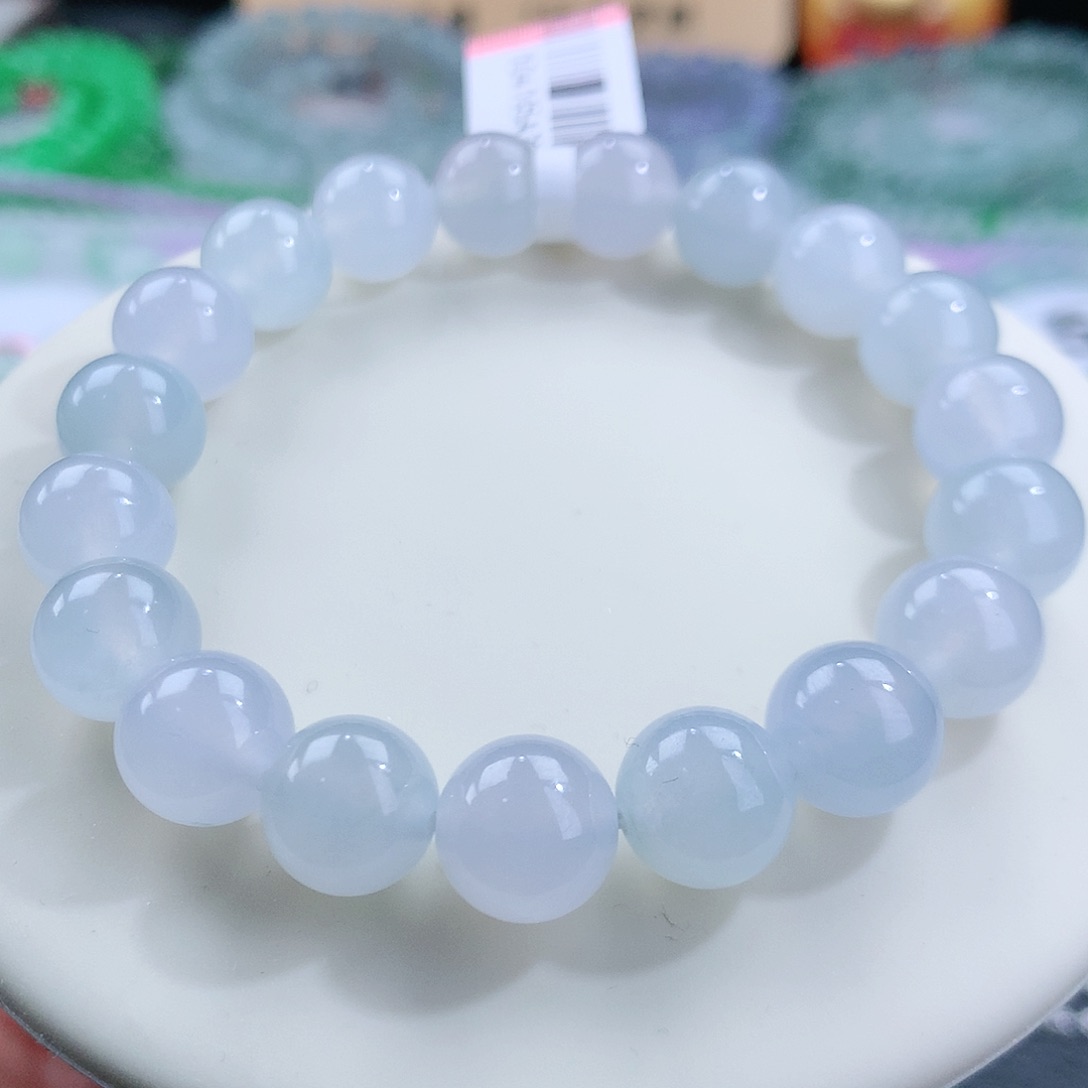 翡翠手链未镶嵌卡10