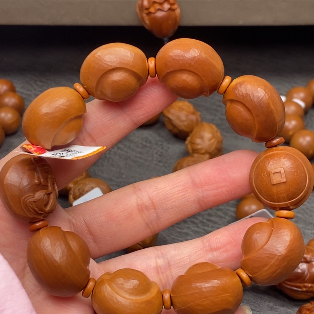 橄榄核手串/手链顾卫东 元宝手串