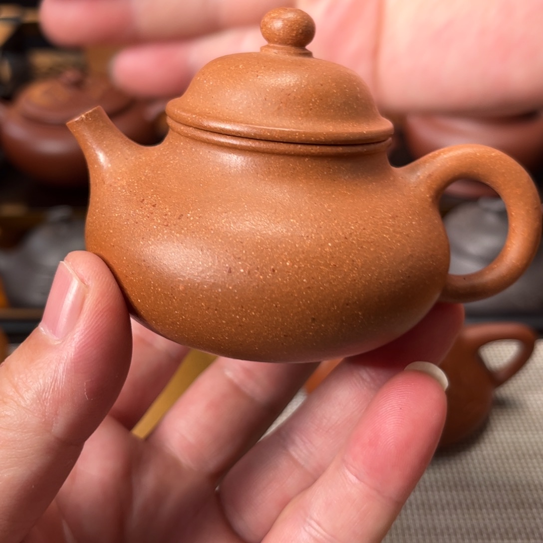 用***1茶壶紫砂半手紫砂容天