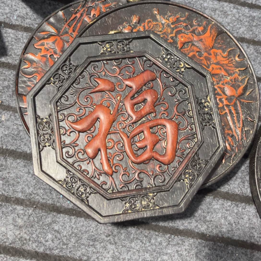 木非洲紫檀木雕牌匾挂匾