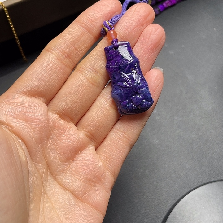 苏纪石（舒俱来）未镶嵌吊坠