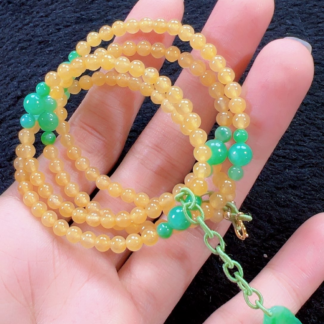 翡翠未镶嵌颈饰签收后24小时鉴赏期