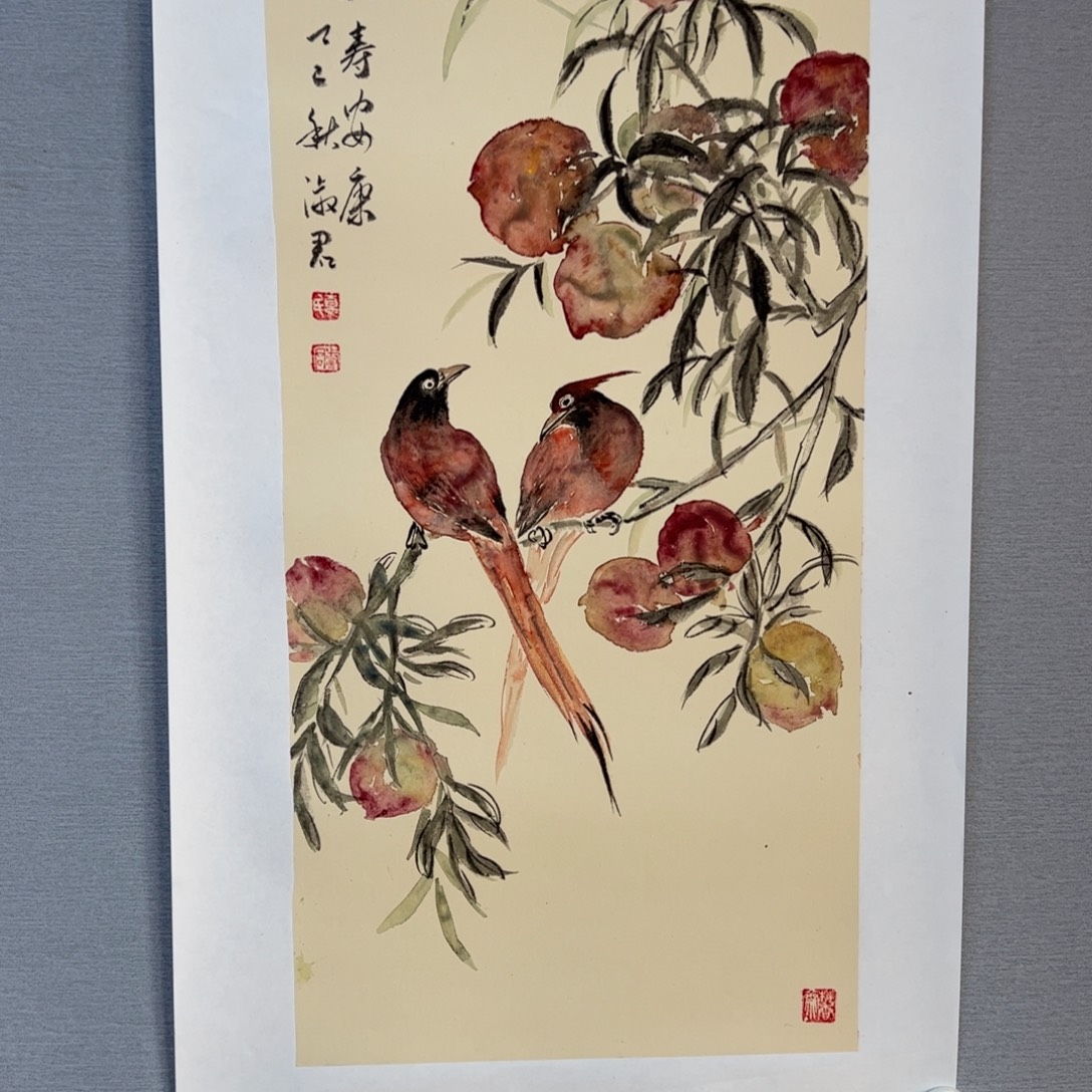 国画亲笔手绘原创作品