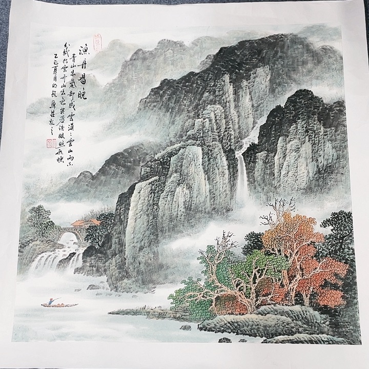 国画纯手绘国画作品鉴赏