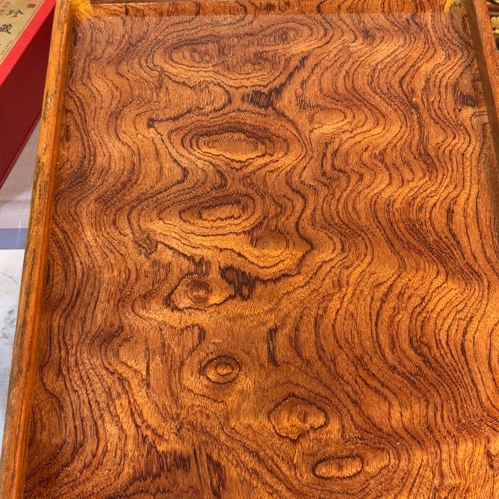 木缅甸花梨超大托盘