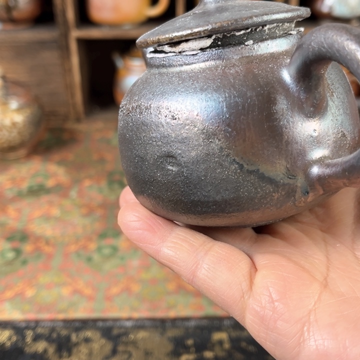 杯柴烧茶器主人壶壶