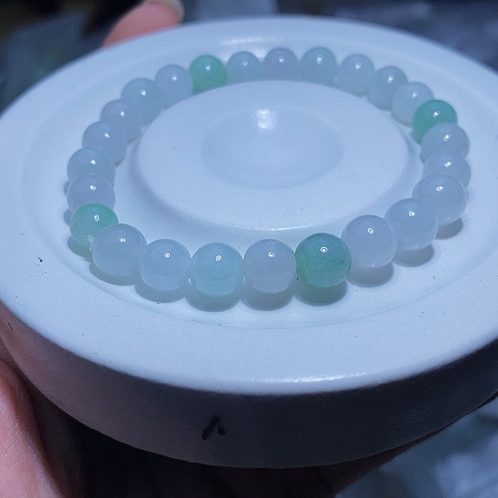 未镶嵌手串翡翠天然缅甸A货翡翠7.6