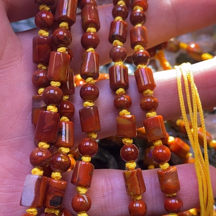 【闪购商品】玛瑙/玉髓颈饰未镶嵌余****。