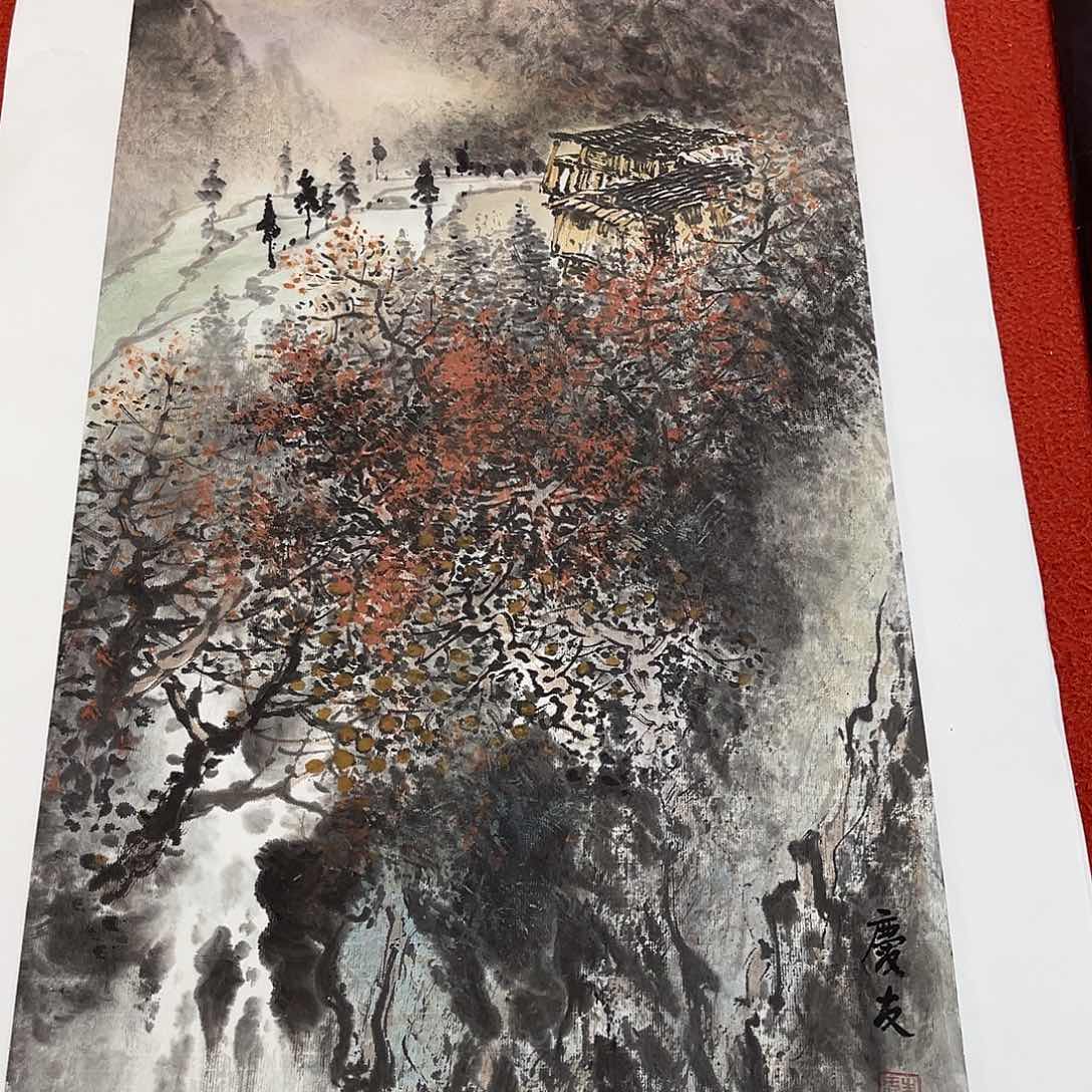 国画手绘国画作品