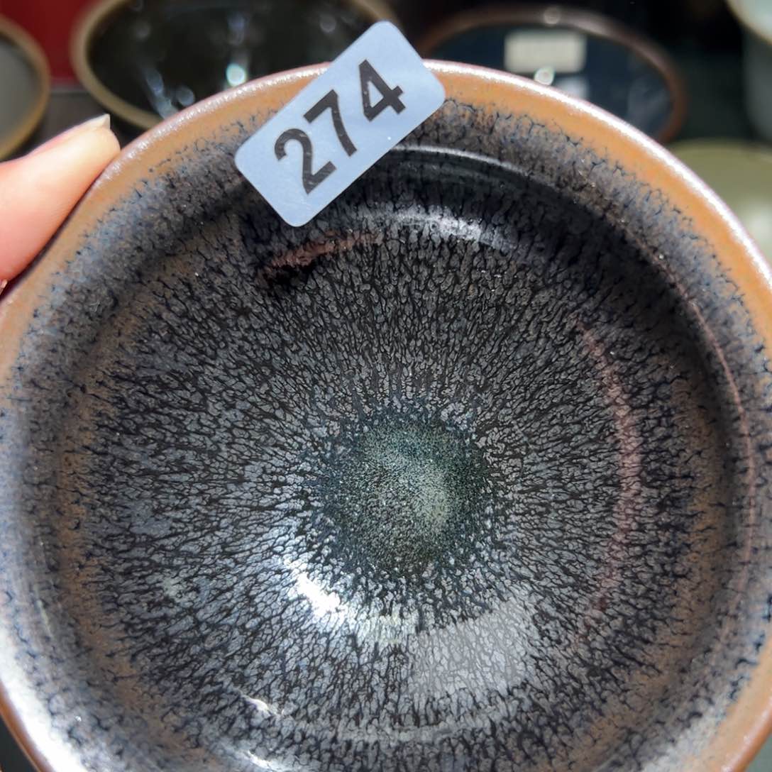 茶盏全手工原矿原釉建盏