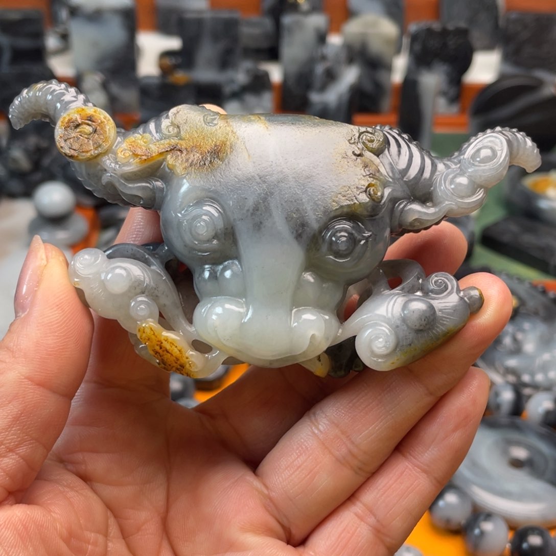 和田玉把件未镶嵌