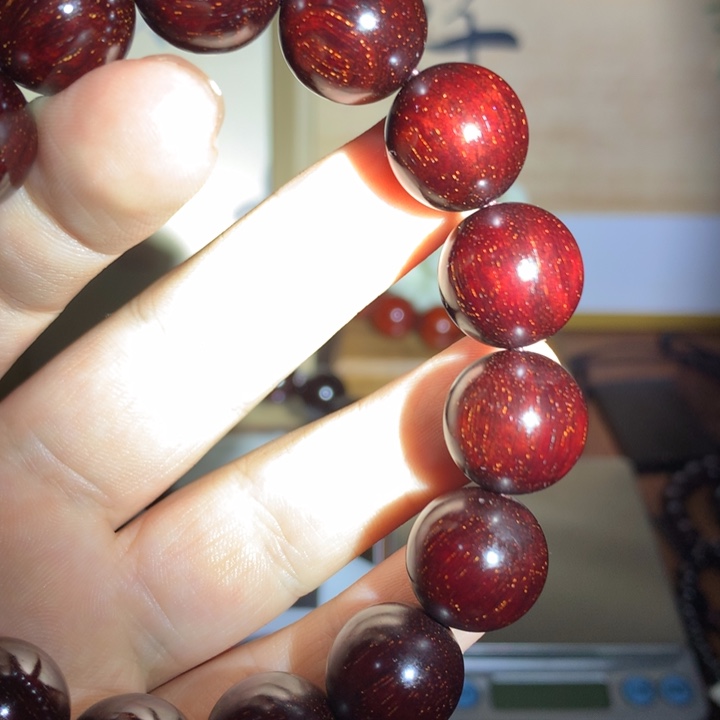 檀香紫檀（小叶紫檀）1.5满天星