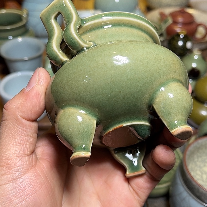 @***7微瑕功夫茶具家用多功能家用