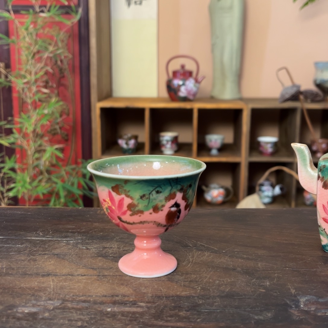 杯景德镇纯手工手绘陶瓷