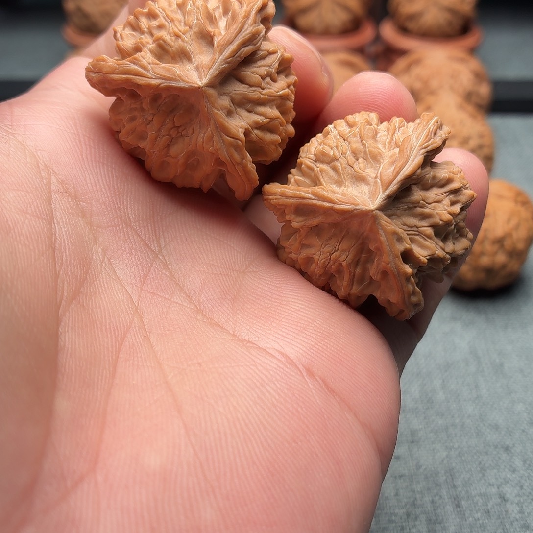 比***时吊坠文玩核桃盘山37尺寸052