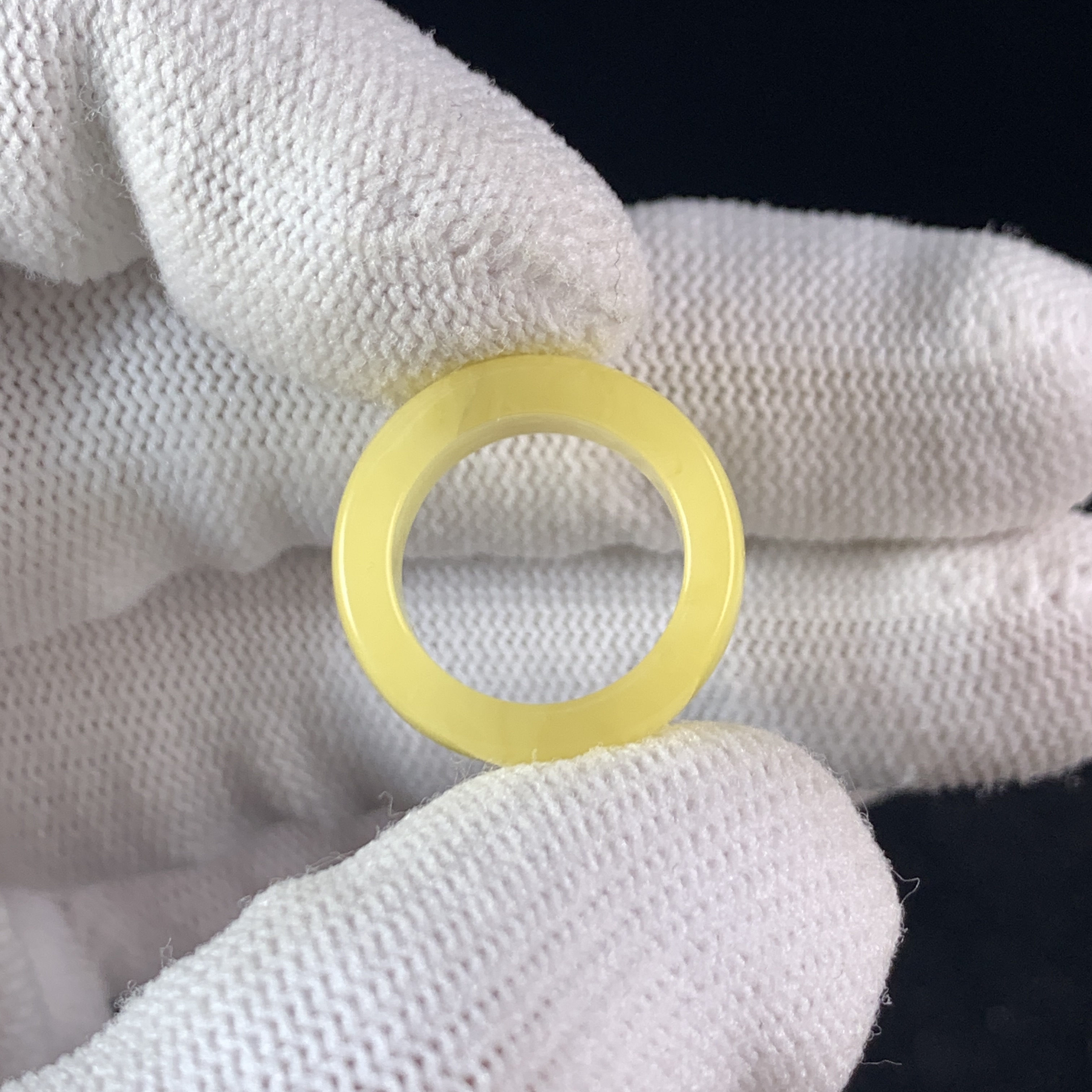 K1028原矿俄料内径尺寸13mm蜜蜡跑环卡环配饰单颗配饰支持复检