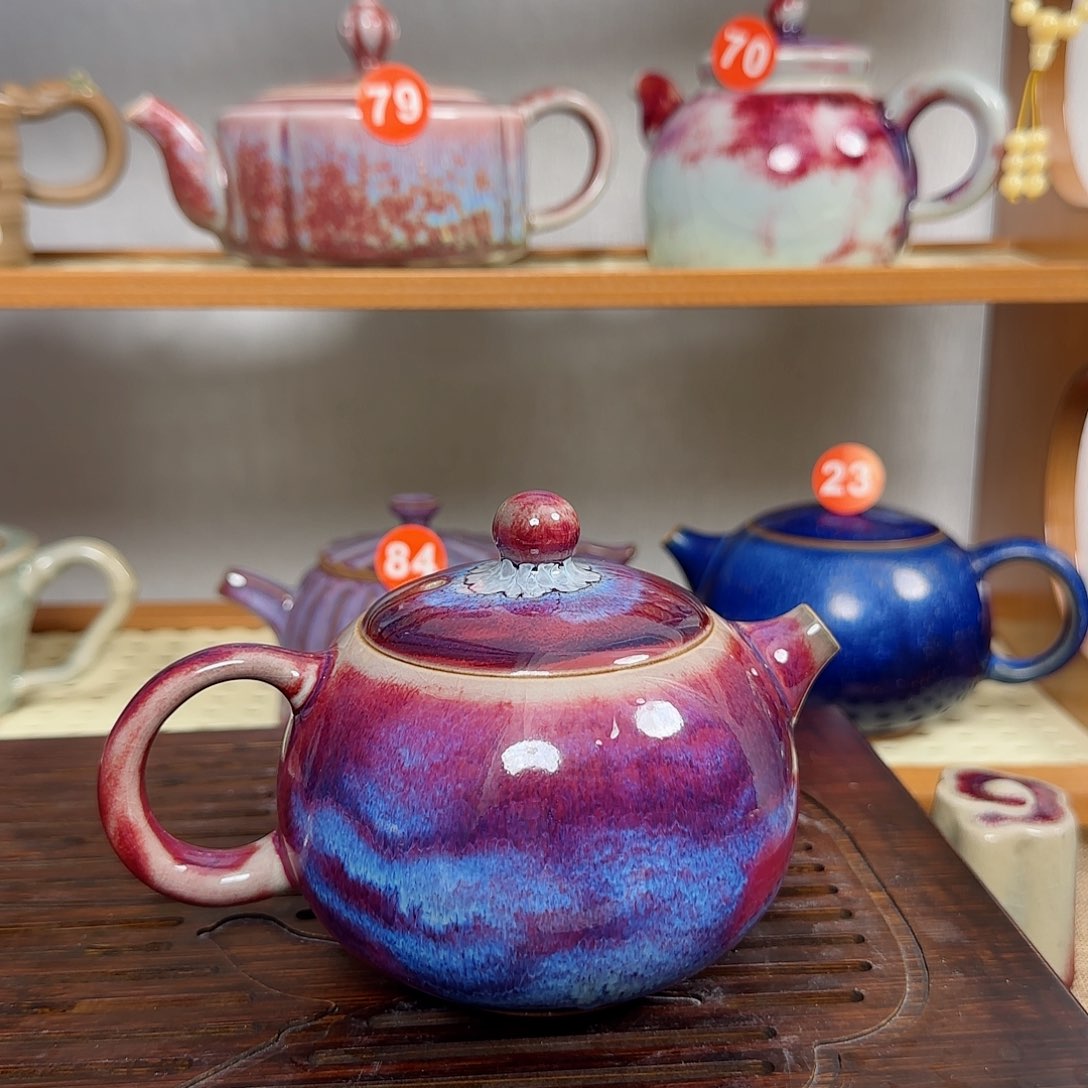 钧瓷茶壶茶壶茶壶