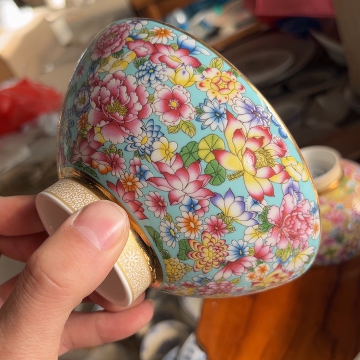 陶碗景德镇高温细白瓷餐具