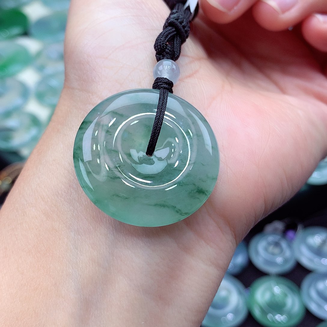 颈饰未镶嵌翡翠编号40-尺寸29/6.9