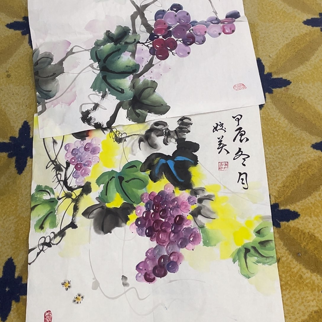 国画随*绘画作品老师33333