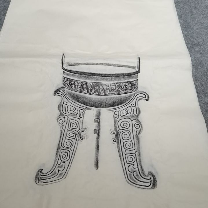 昌化石印石全形拓一张三尺整纸大尺寸