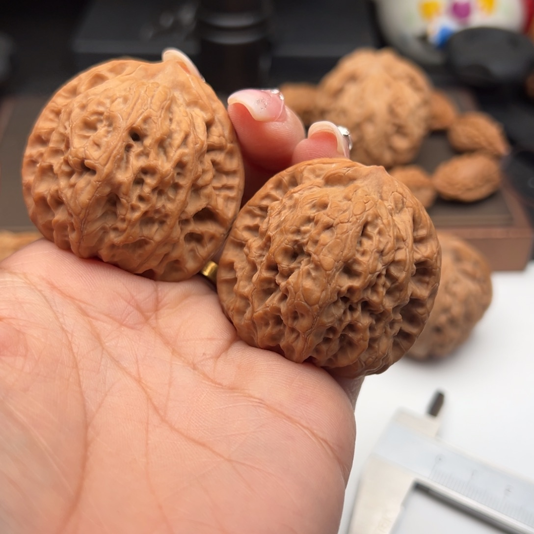 文玩核桃把件佛肚43