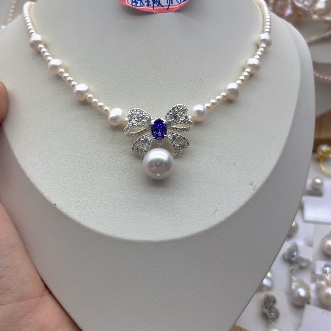 淡水珍珠未镶嵌颈饰